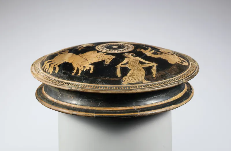 Terracotta Pyxis (Box) Met 
