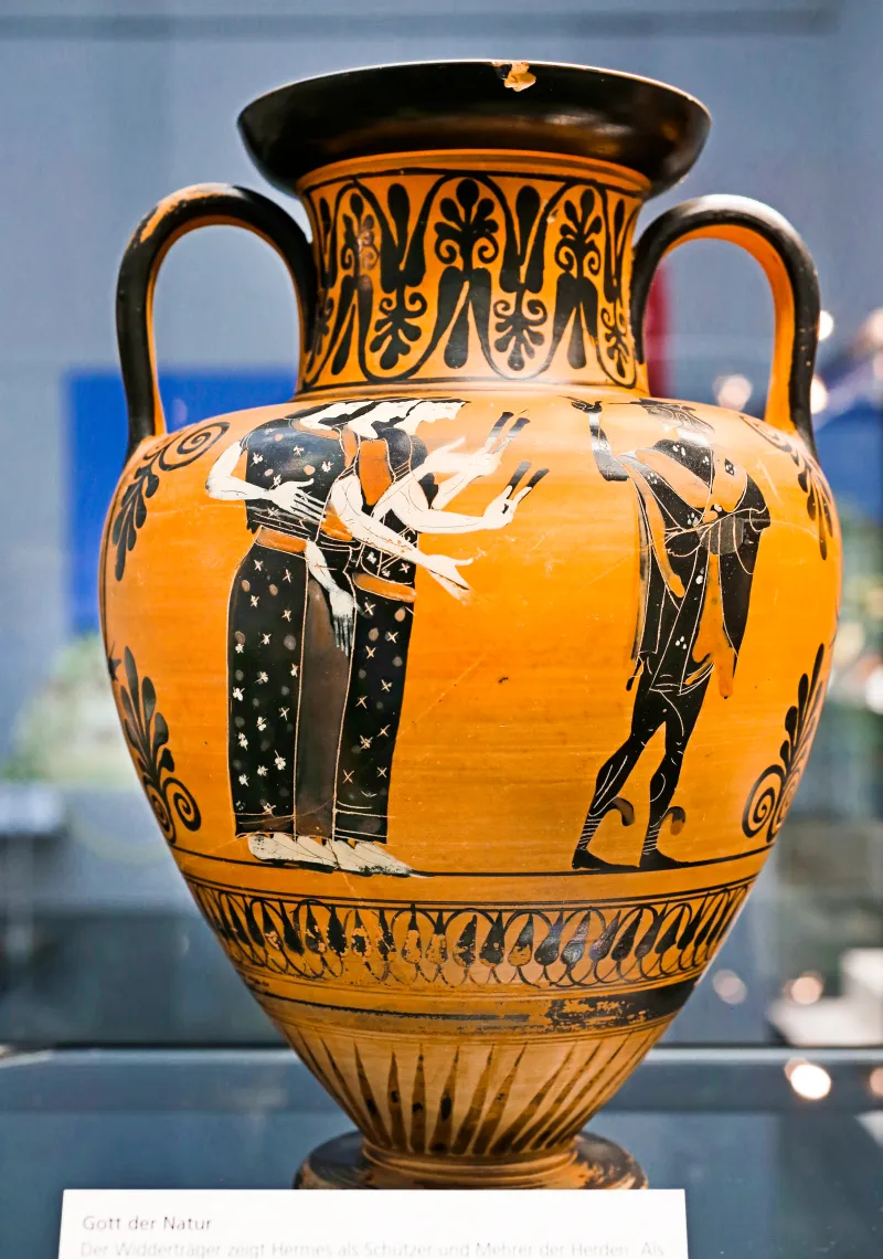Recalling The Medea Group - Abv 263 4 - Hermes Leading Nymphs - Maenad Between Satyrs - München As 1490 - 