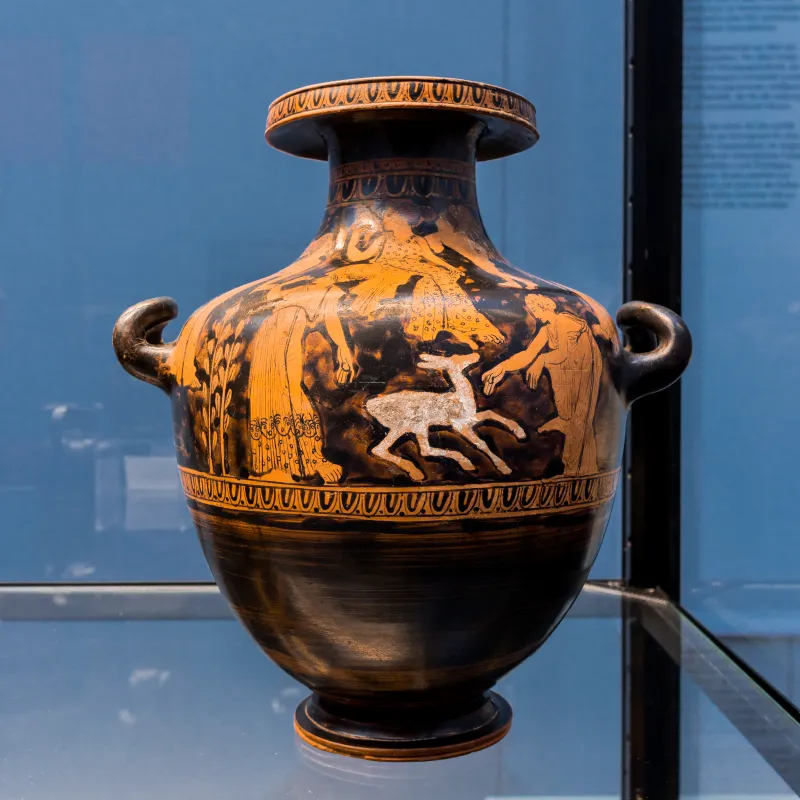 Comparable To The Meidias Painter Arv 1321 6Extra - Aphrodite And Eros With Three Women And Deer 