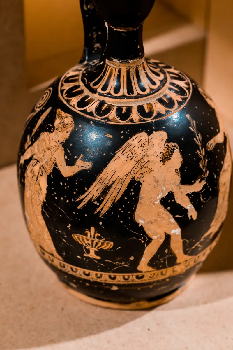 Manner Of The Meidias Painter Arv 1325 59 Eros And Two Women 