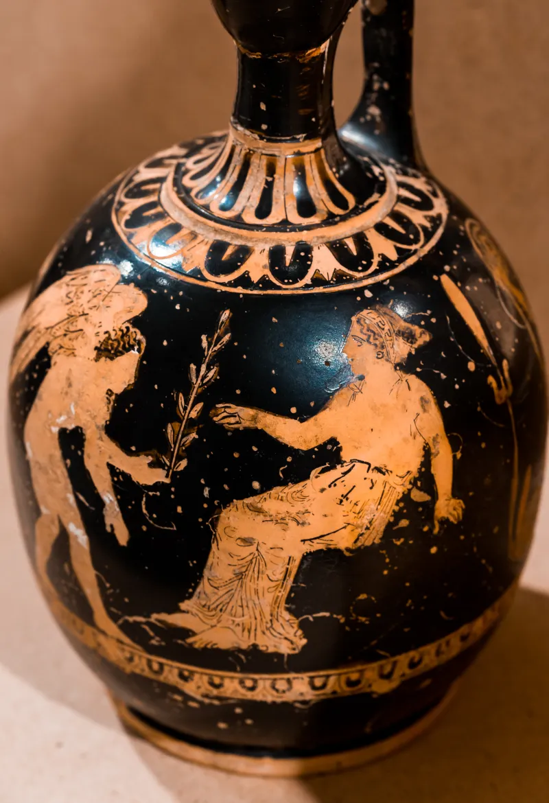 Manner Of The Meidias Painter Arv 1325 59 Eros And Two Women 