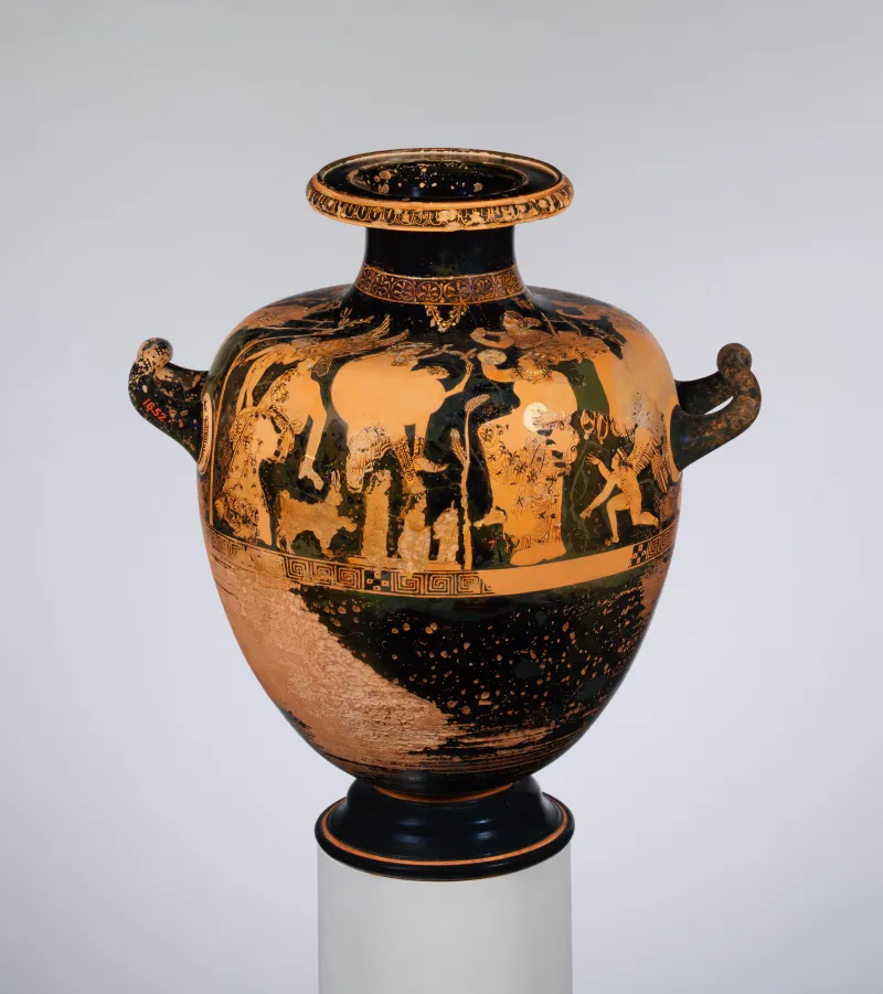 Terracotta Hydria (Water Jar) Met 