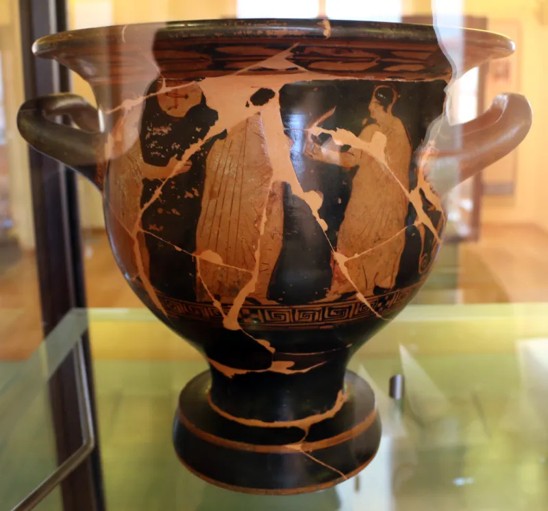 Pittore Di Meleagro, Cratere Con Scena Di Banchetto, 390-380 Ac 