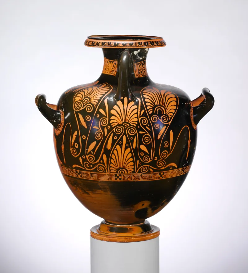 Terracotta Hydria- Kalpis (Water Jar) Met 