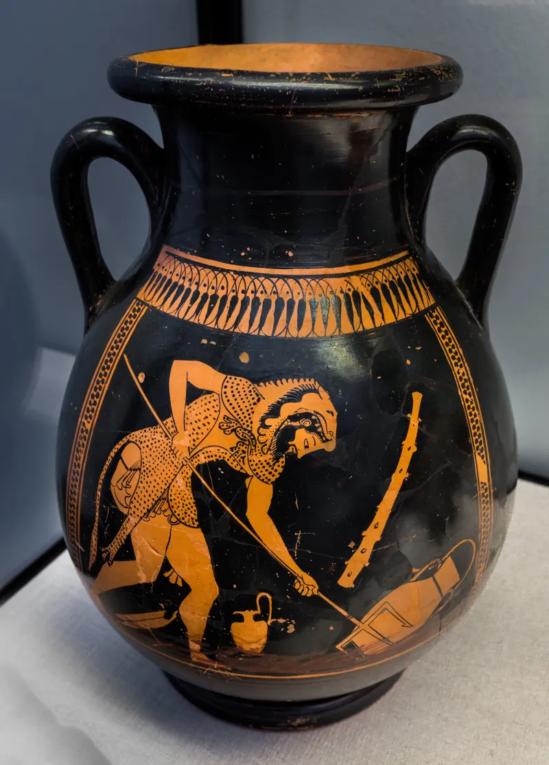 Myson Arv 239 14Bis Herakles Destroying The Household Of Nereus 