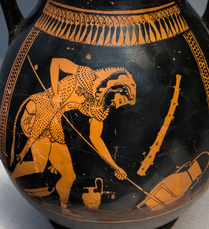 Myson Arv 239 14Bis Herakles Destroying The Household Of Nereus 