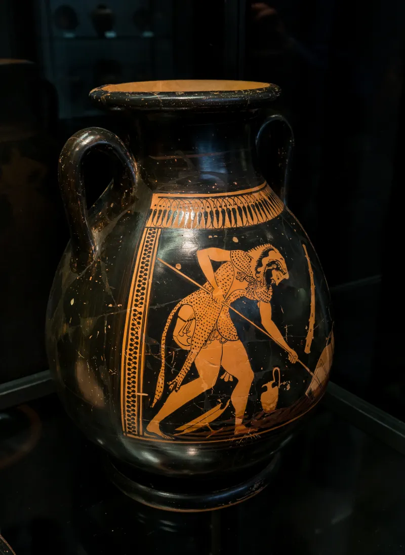 Myson - Arv 239 14Bis - Herakles Destroying The Household Of Nereus - München As 8762 - 