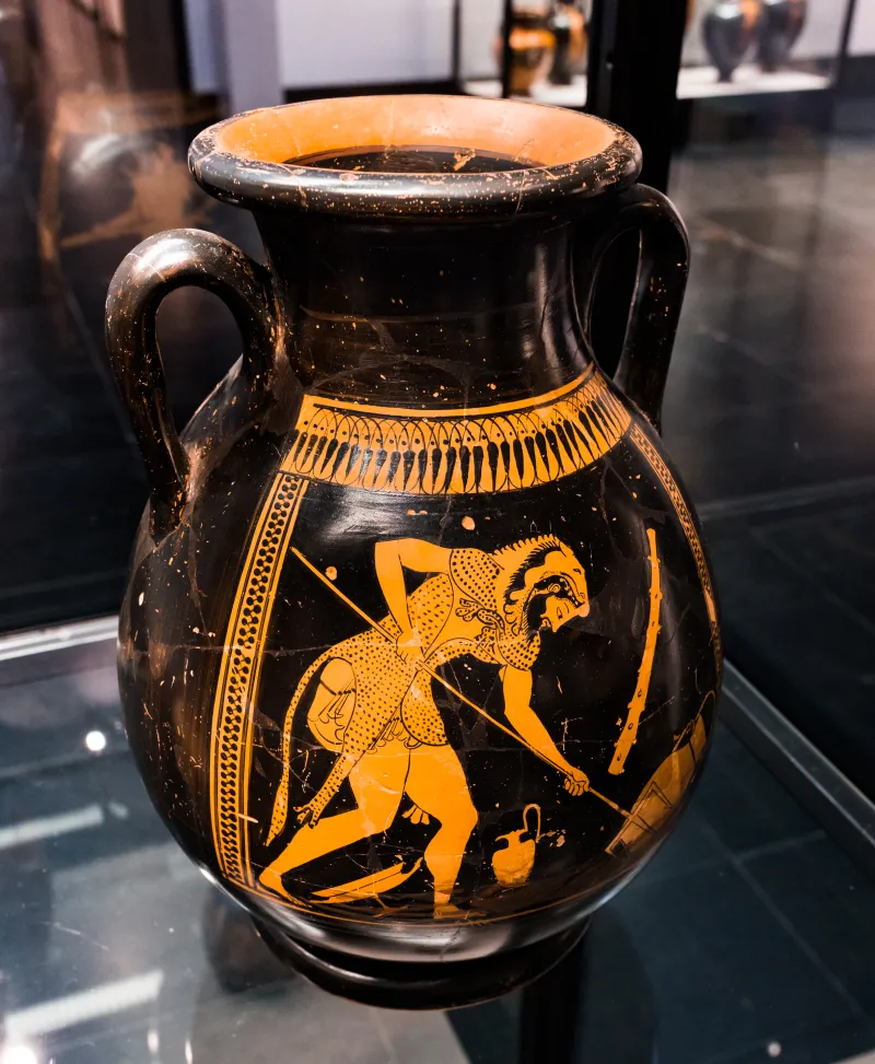 Myson - Arv 239 14Bis - Herakles Destroying The Household Of Nereus - München As 8762 - 