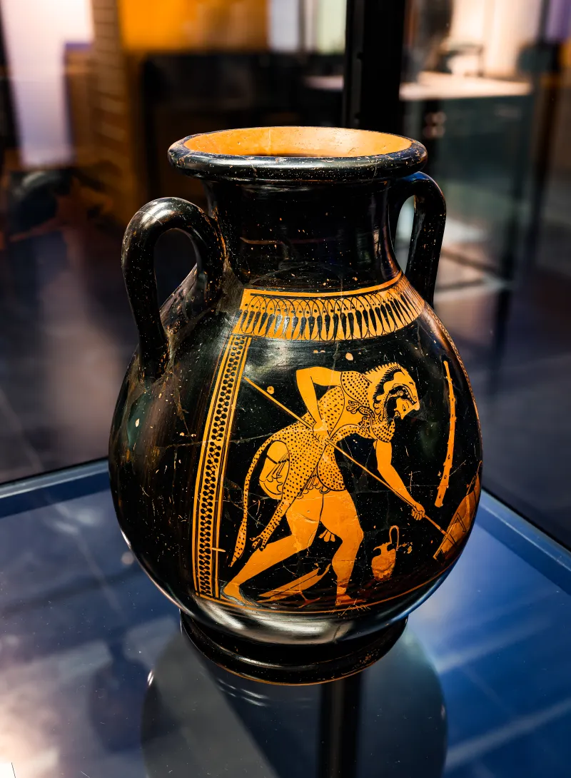 Myson - Arv 239 14Bis - Herakles Destroying The Household Of Nereus - München As 8762 - 