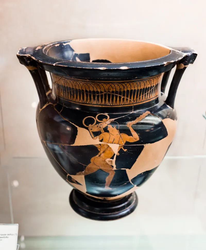 Myson - Arv 240 41 - Herakles With The Tripod - Javelin Thrower - Firenze Man 3981 - 