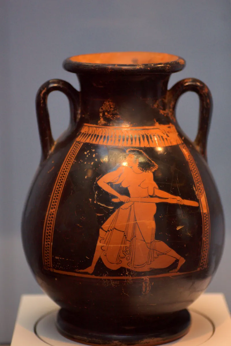 Pelike Myson 500Bc Kat 75 Staatliche Antikensammlungen Starke Frauen 
