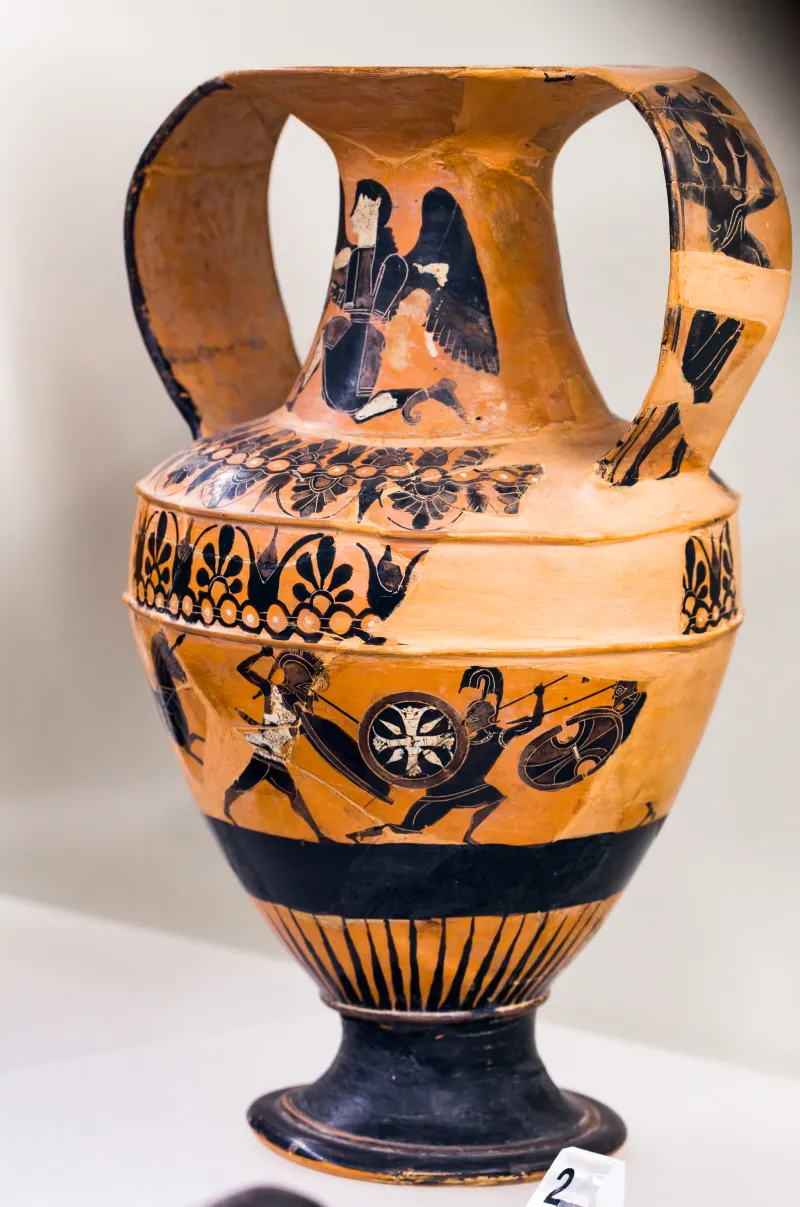 Painter N - Abv 222 51 - Nike - Fight - Satyrs - Roma Mnevg - 