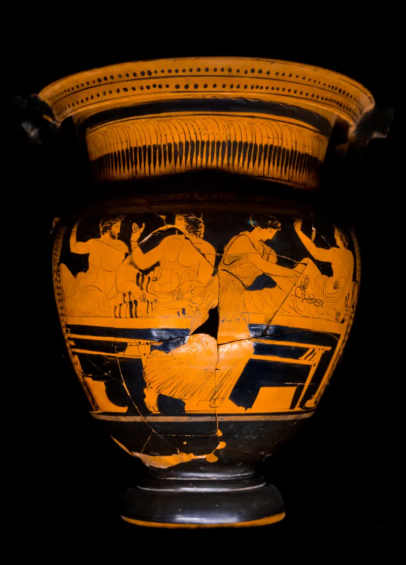 Naples Painter Arv 1097 Extra - Symposion - Three Draped 