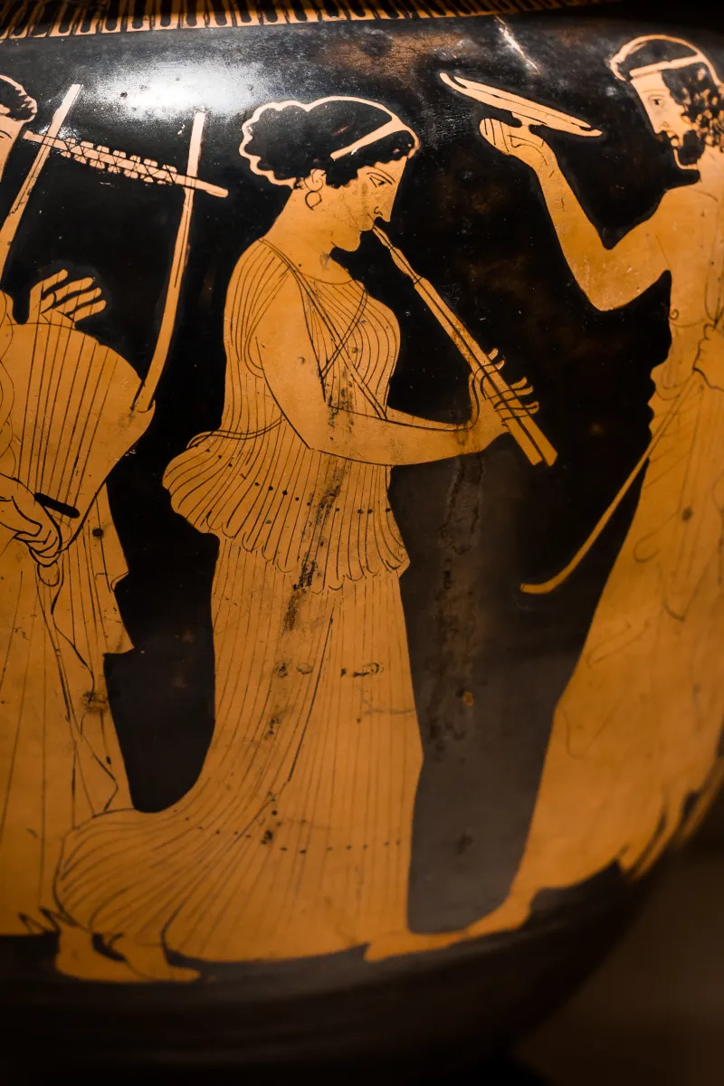 Naples Painter Arv 1100 64Bis Komos - Draped Youths 