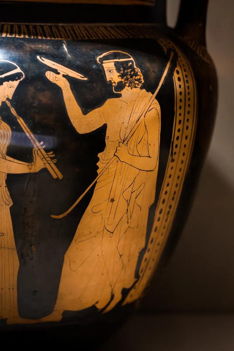 Naples Painter Arv 1100 64Bis Komos - Draped Youths 
