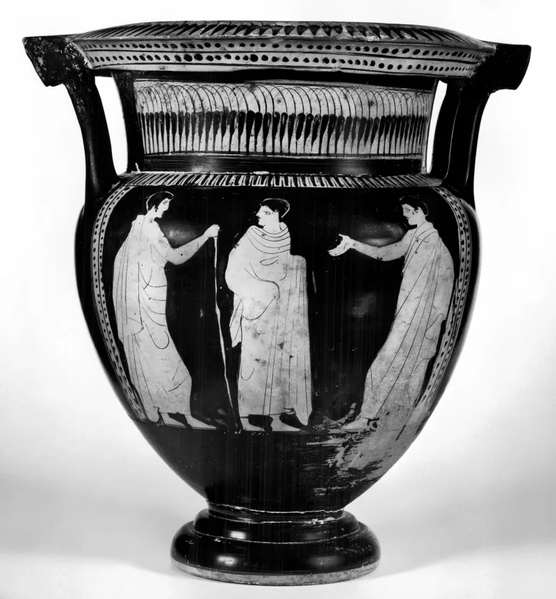 Naples Painter - Red-Figure Column Krater - Walters 4867 - Side 