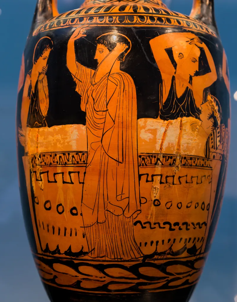Near The Naples Painter - Woman - Prothesis 