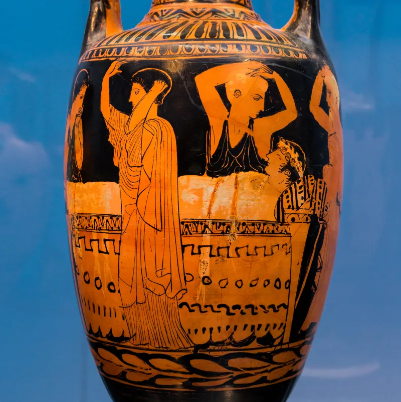 Near The Naples Painter - Woman - Prothesis 