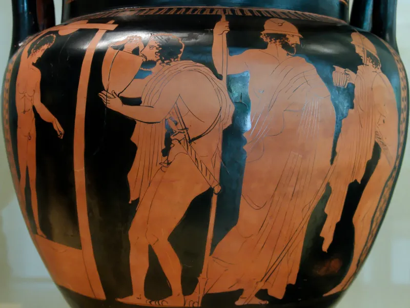 Soldiers Drinking Mna 