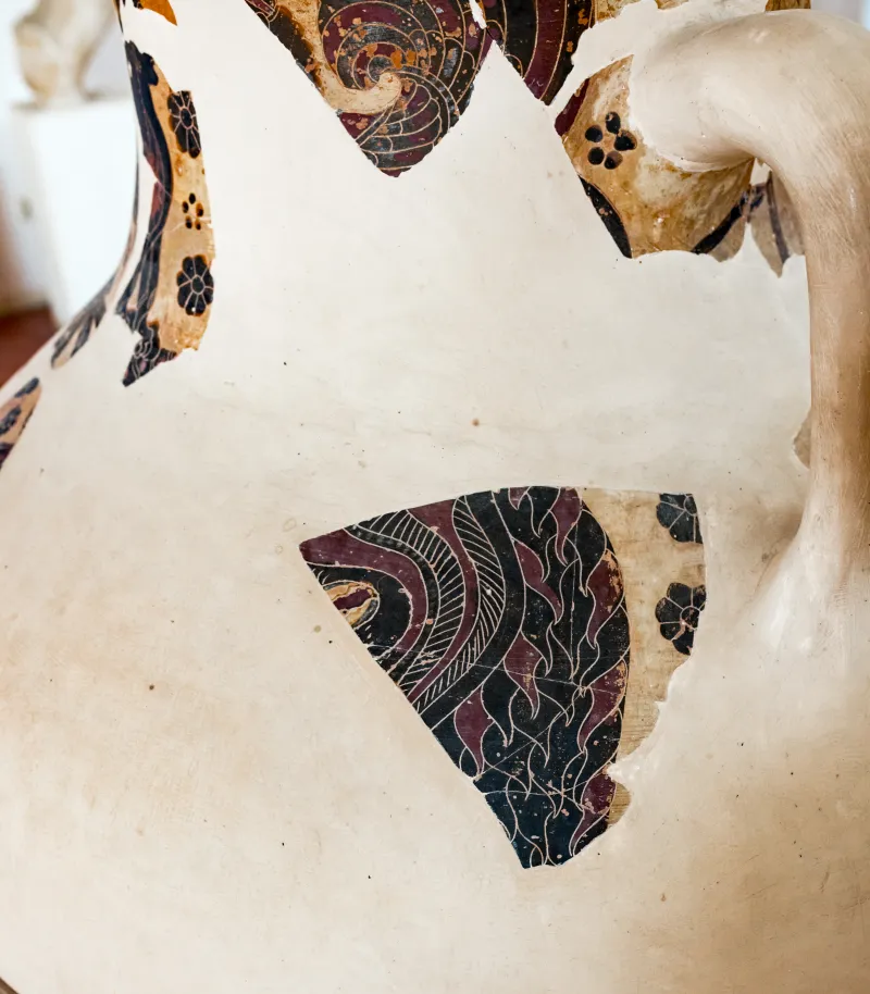 Nessos Painter - Abv 3 1 - Sphinxes - Chimairai - Loop Ornament - Aigina Am 656 - 