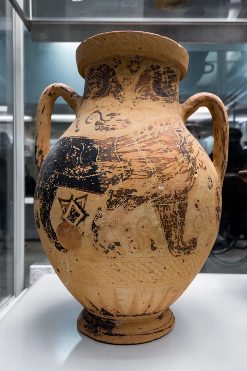 Nessos Painter - Abv 3 2 - Lion - Lion - London Bm 1874-0410-1 - 