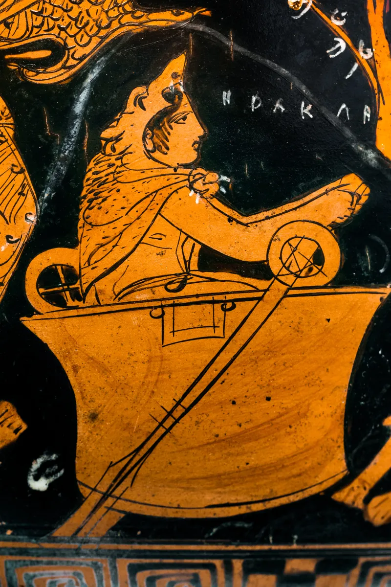 Comparable With The Nikias Painter - Arv 1335 Extra - Herakles And Atlas And The Garden Of The Hesperides - Draped Youths - München As - 