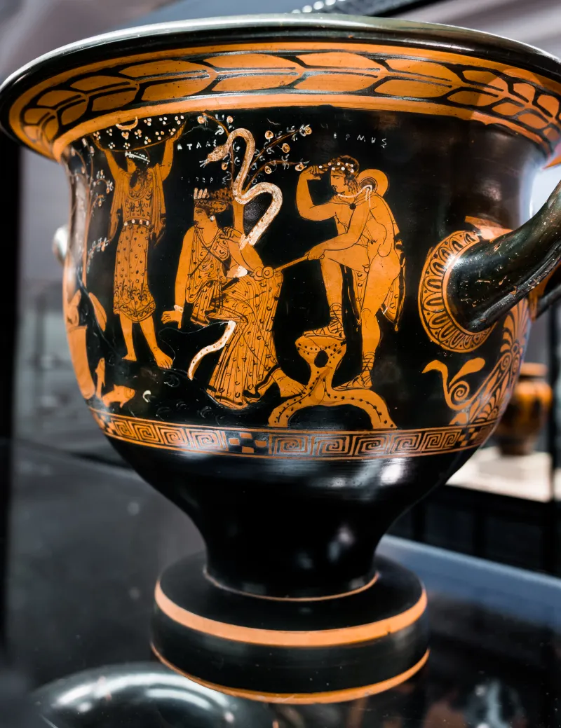 Comparable With The Nikias Painter - Arv 1335 Extra - Herakles And Atlas And The Garden Of The Hesperides - Draped Youths - München As - 