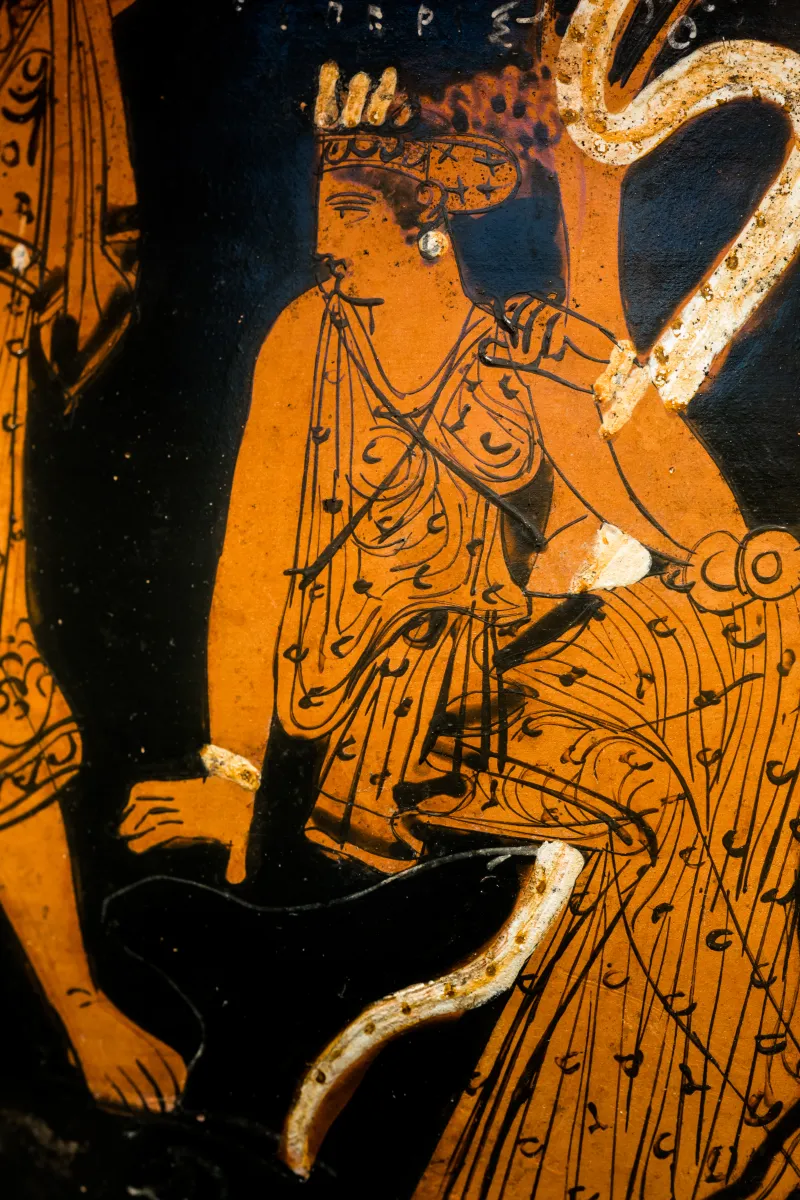 Comparable With The Nikias Painter - Arv 1335 Extra - Herakles And Atlas And The Garden Of The Hesperides - Draped Youths - München As - 
