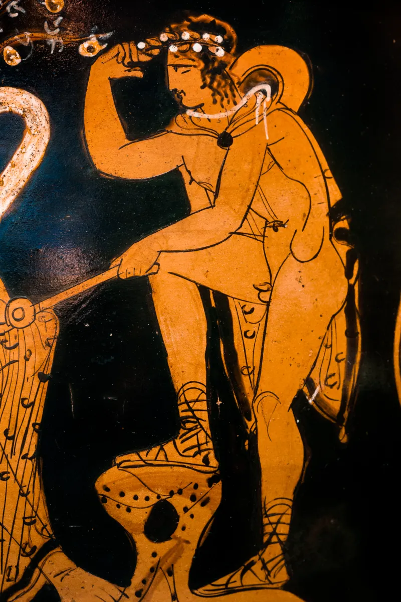 Comparable With The Nikias Painter - Arv 1335 Extra - Herakles And Atlas And The Garden Of The Hesperides - Draped Youths - München As - 