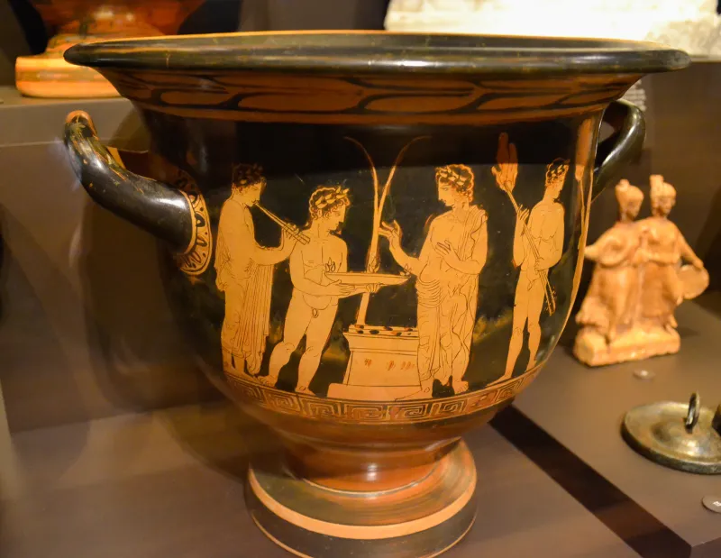 Crátera De Campana Del Pintor De Nikias 