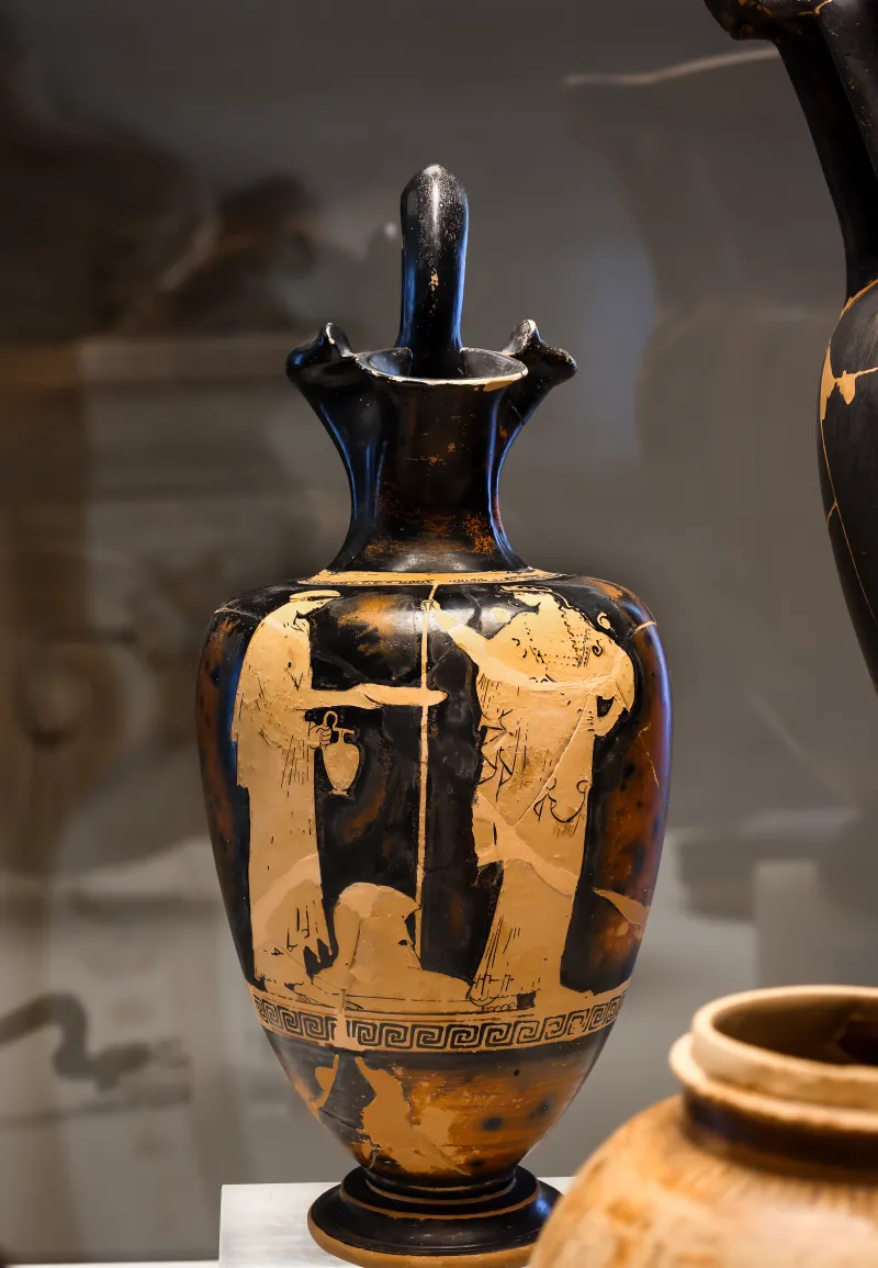 Probably Nikon Painter - Arv 1664 - Woman And Athena - Ferrara Man 1684 - 