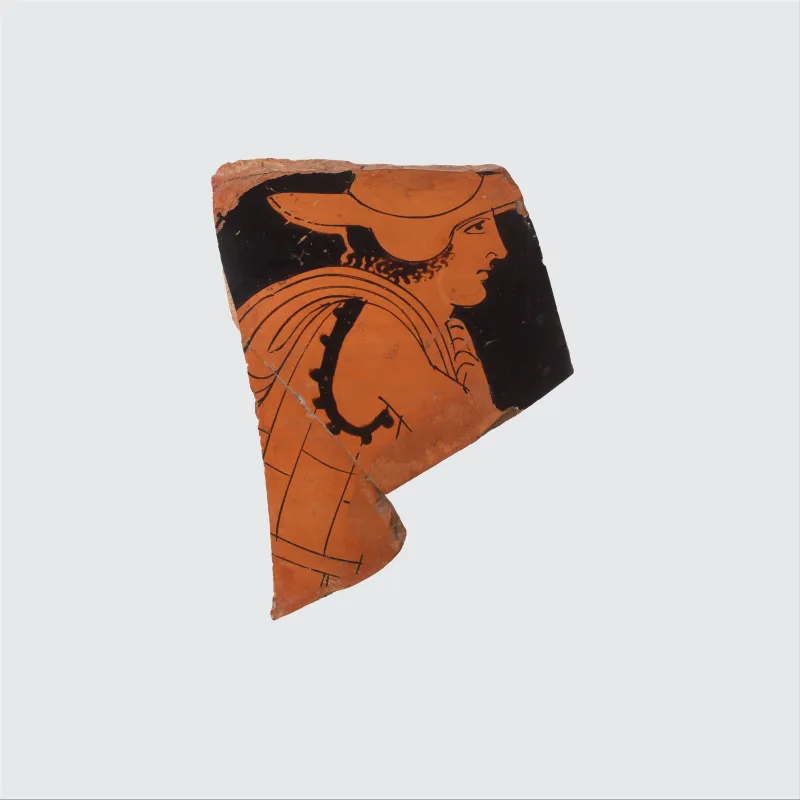 Fragment Of A Terracotta Column-Krater (Bowl For Mxing Wine And Water) Met 