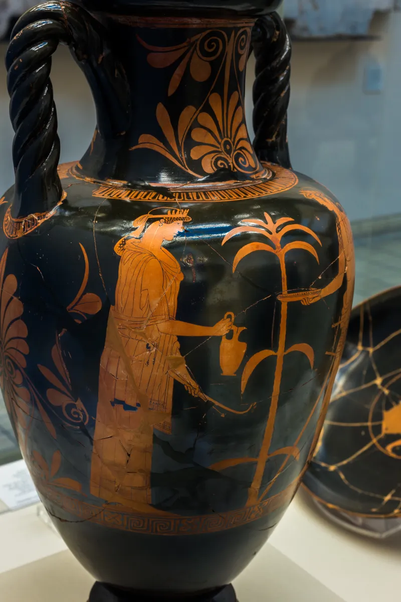 Niobid Painter Arv 604 53 Artemis And Apollon - Triptolemos And Demeter 