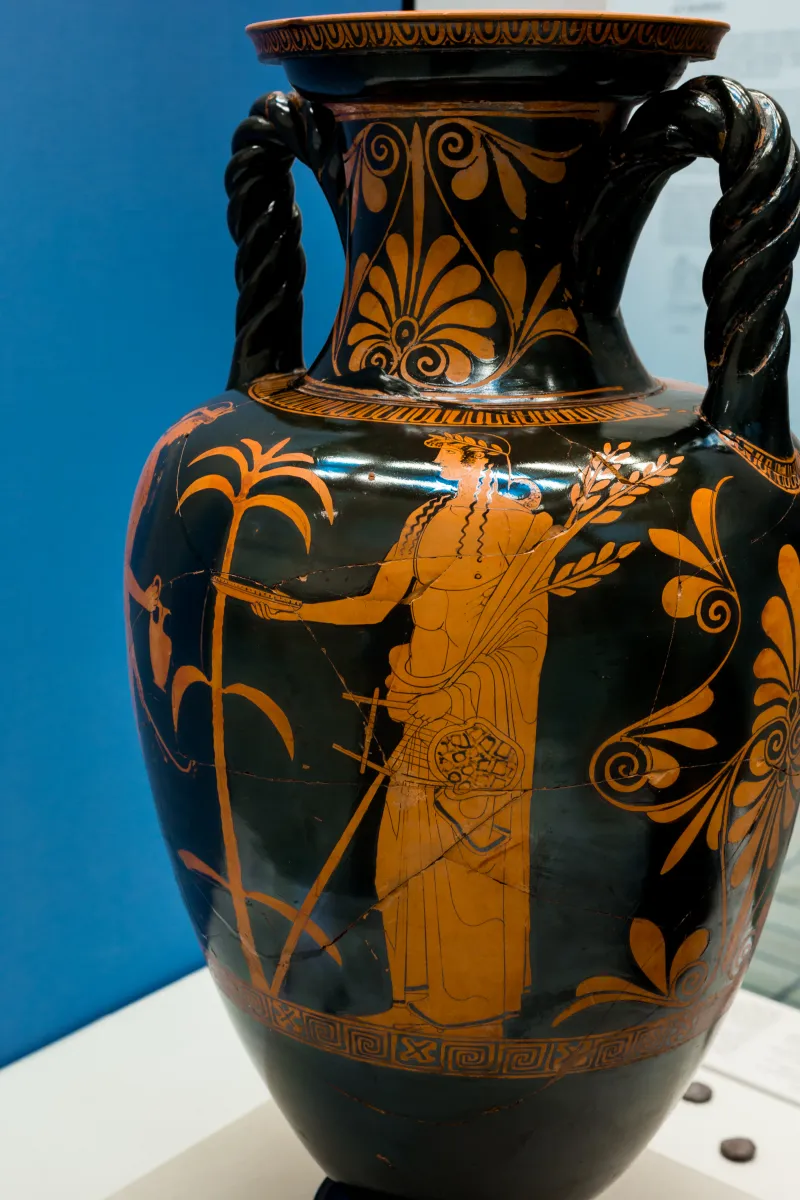 Niobid Painter Arv 604 53 Artemis And Apollon - Triptolemos And Demeter 