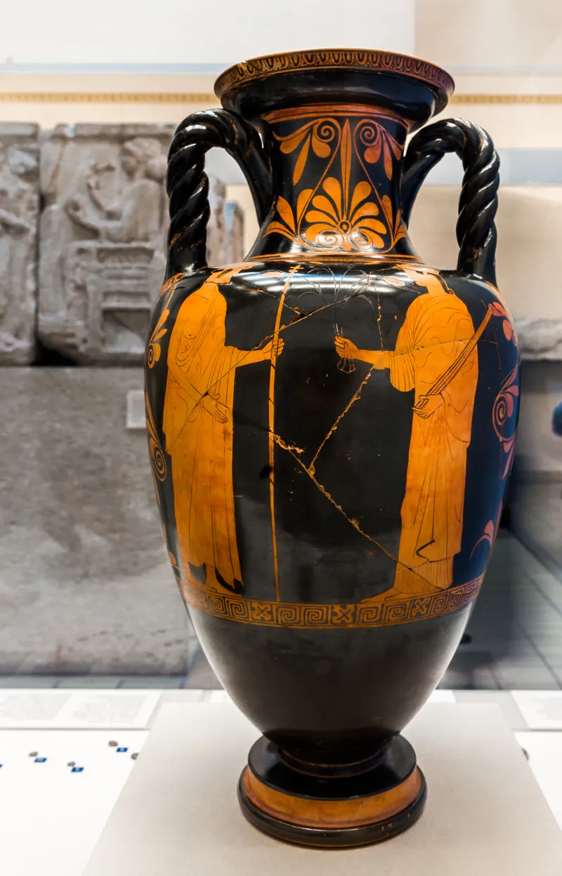 Niobid Painter Arv 604 53 Artemis And Apollon - Triptolemos And Demeter 