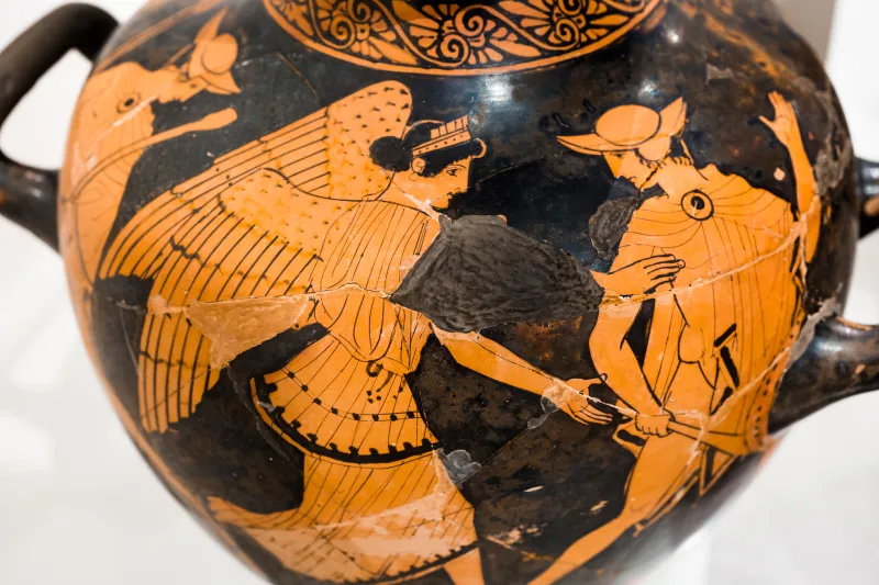 Niobid Painter - Arv 606 75 - Eos And Kephalos - Athens Nam 1486 - 