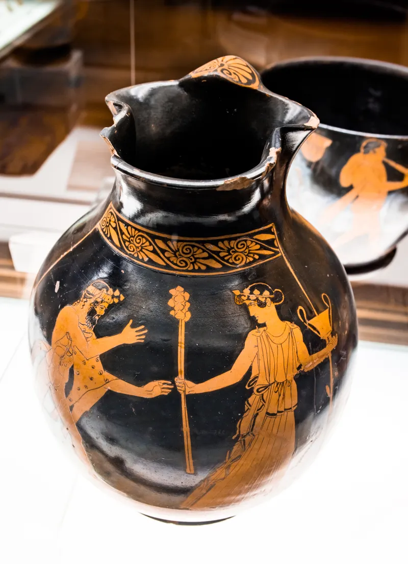 Niobid Painter - Arv 607 85 - Satyr And Maenad - Firenze Man 4007 - 