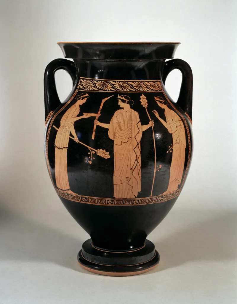 Niobid Painter - Red-Figure Amphora With Musical Scene - Walters 482712 - Side 