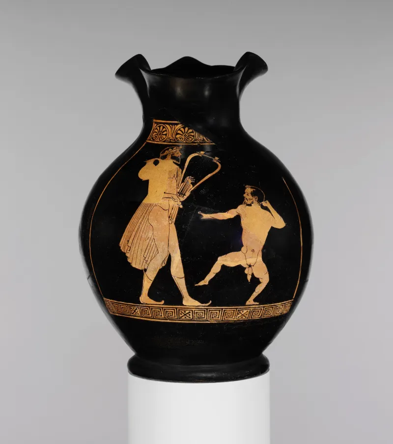Terracotta Oinochoe- Chous (Jug) Met 