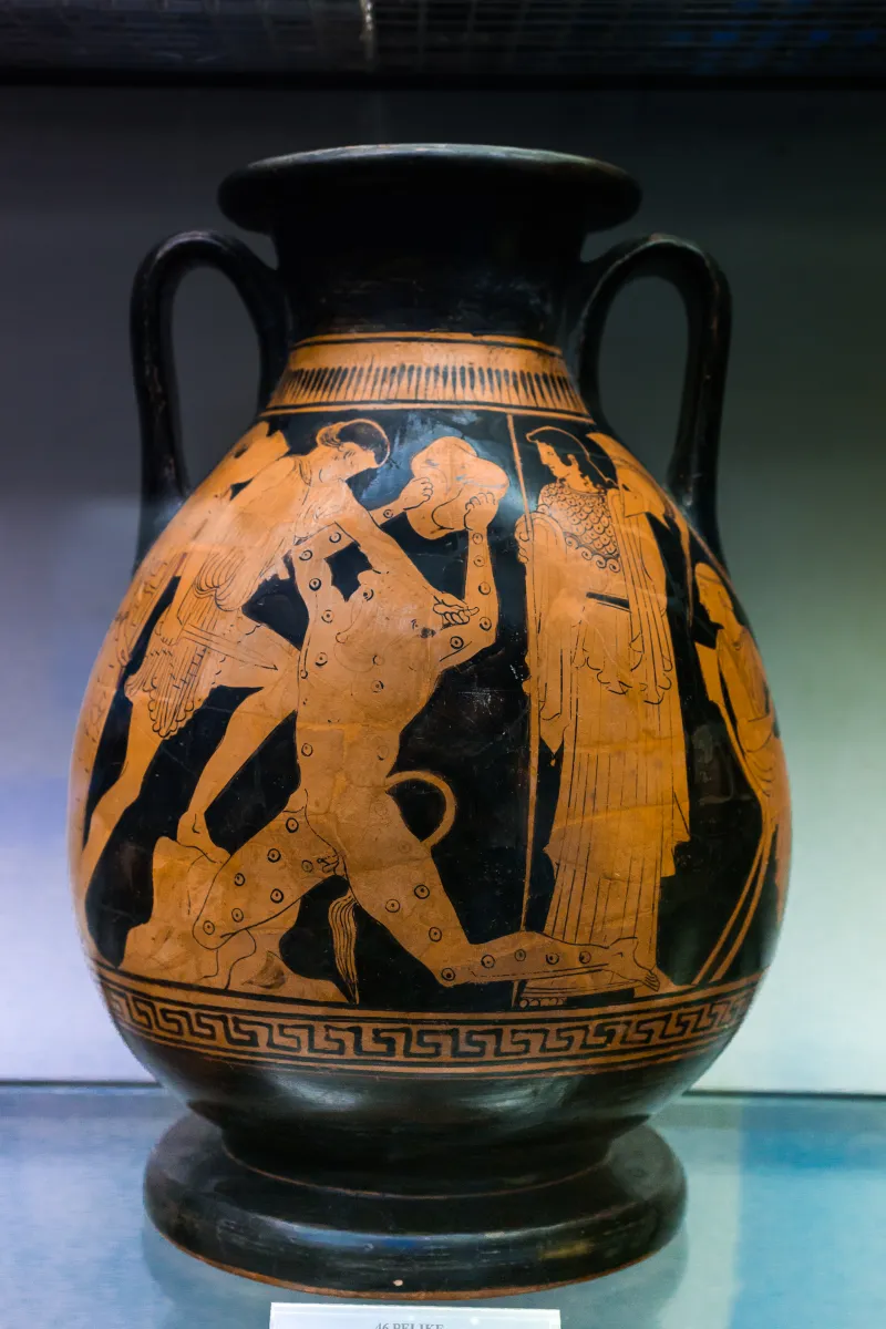Oinanthe Painter Arv 580 Extra - Theseus And The Minotauros - Nike Between Two Men 