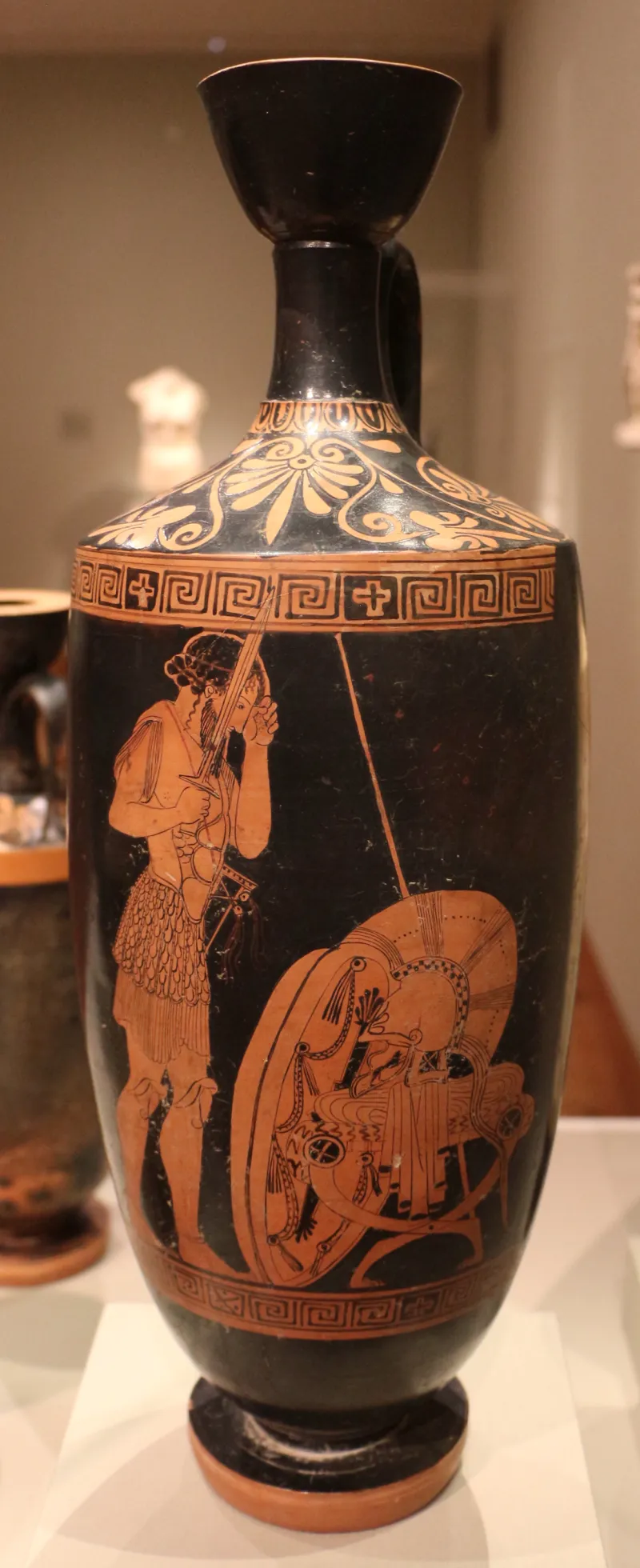 Pittore Oinokles, Lekythos, Attica 480-470 Ac 
