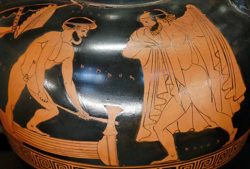 Herakles Syleus Louvre G210 