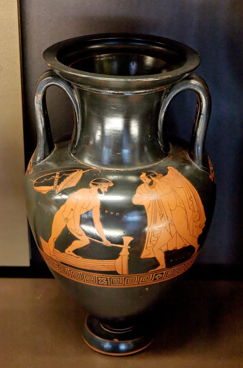 Herakles Syleus Louvre 