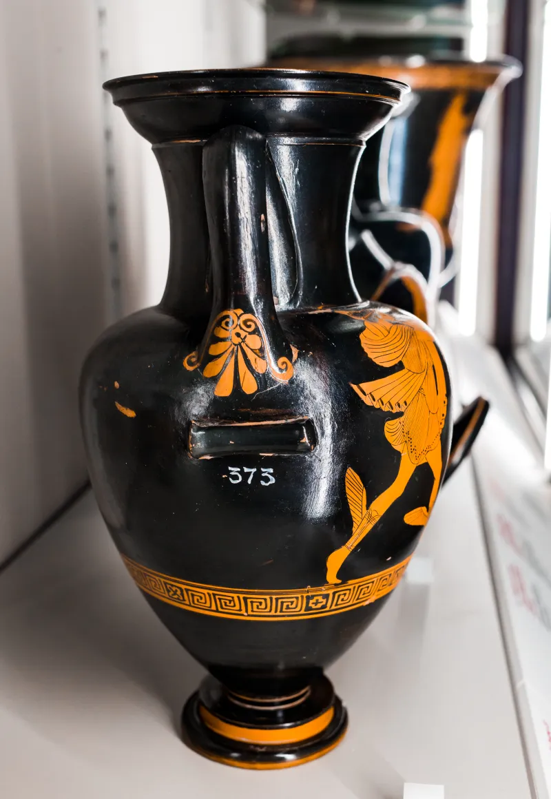 Oionokles Painter - Arv 648 33 - Hermes And Paris - King - Paris Bnf Cabmed 373 - 