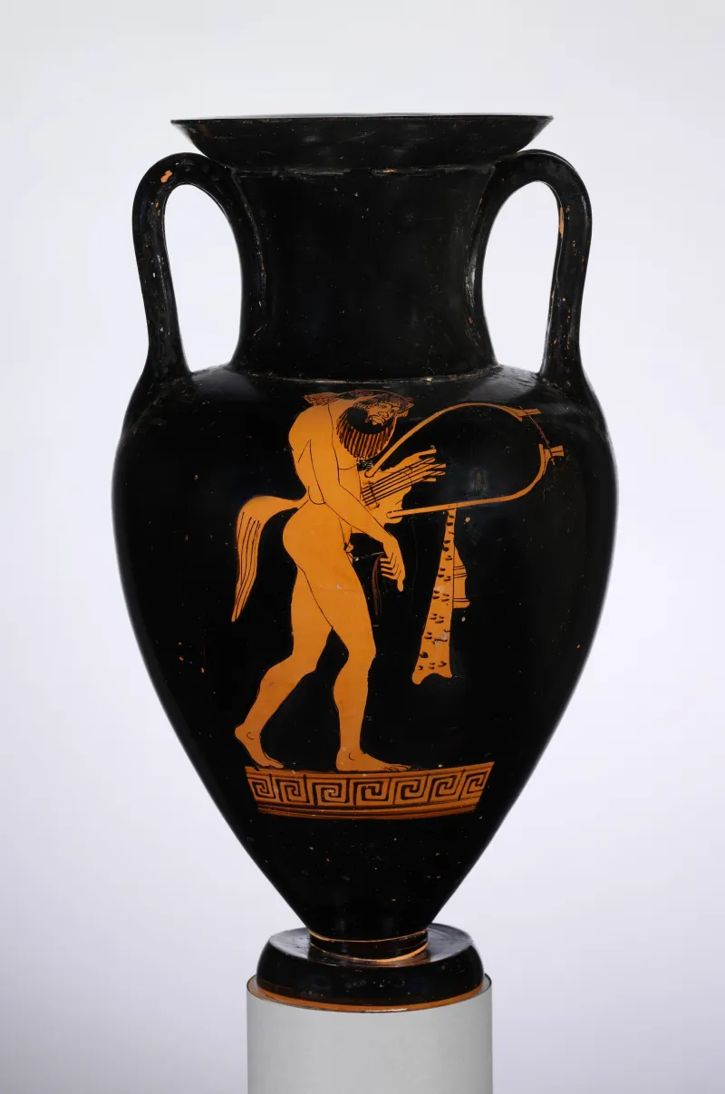 Terracotta Nolan Neck-Amphora (Jar) Met 