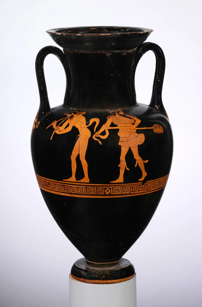 Terracotta Nolan Neck-Amphora (Jar) Met 