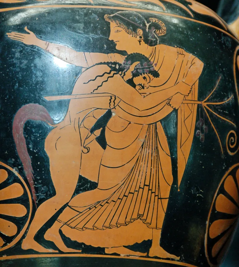 Maenad Satyr Louvre 