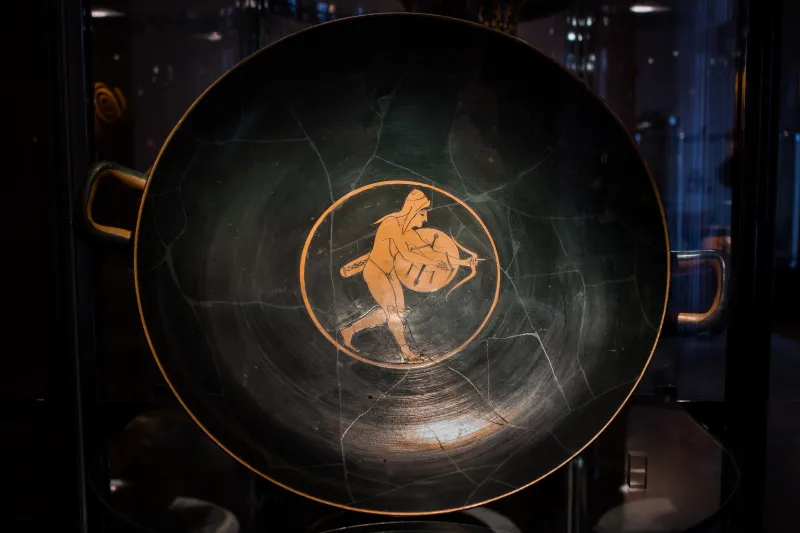 Oltos Arv 58 50Bis Archer - Hoplites Fighting 