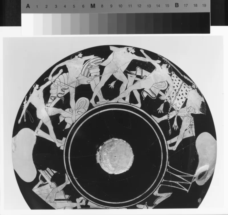 Terracotta Kylix (Drinking Cup) Met 