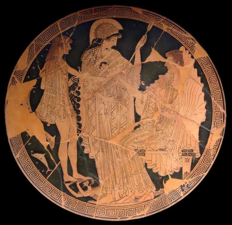 Theseus Athena Amphitrite Louvre 